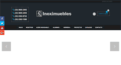 Desktop Screenshot of inoximuebles.com